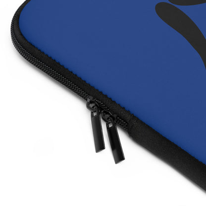 Laptop Sleeve: Wrestling Dark Blue