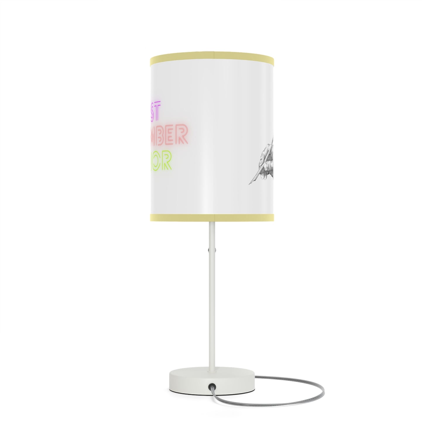 Lamp sa isang Stand, US|CA plug: Writing White 