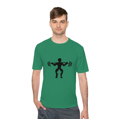 Moisture Wicking Tee: Weightlifting #2