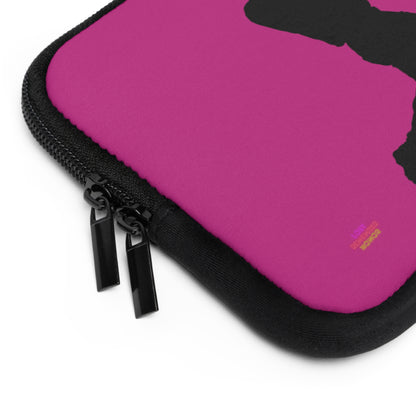 Laptop Sleeve: Baseball Pink