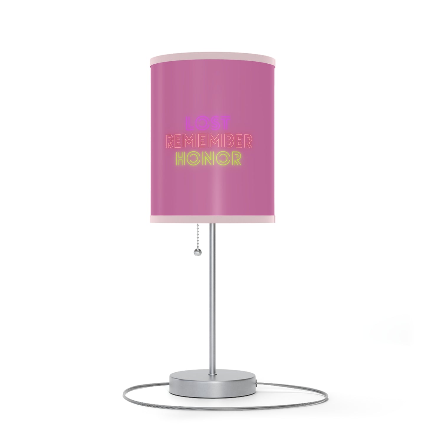 Lamp on a Stand, US|CA plug: Racing Lite Pink