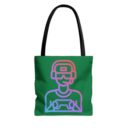 Tote Bag: Gaming Dark Green