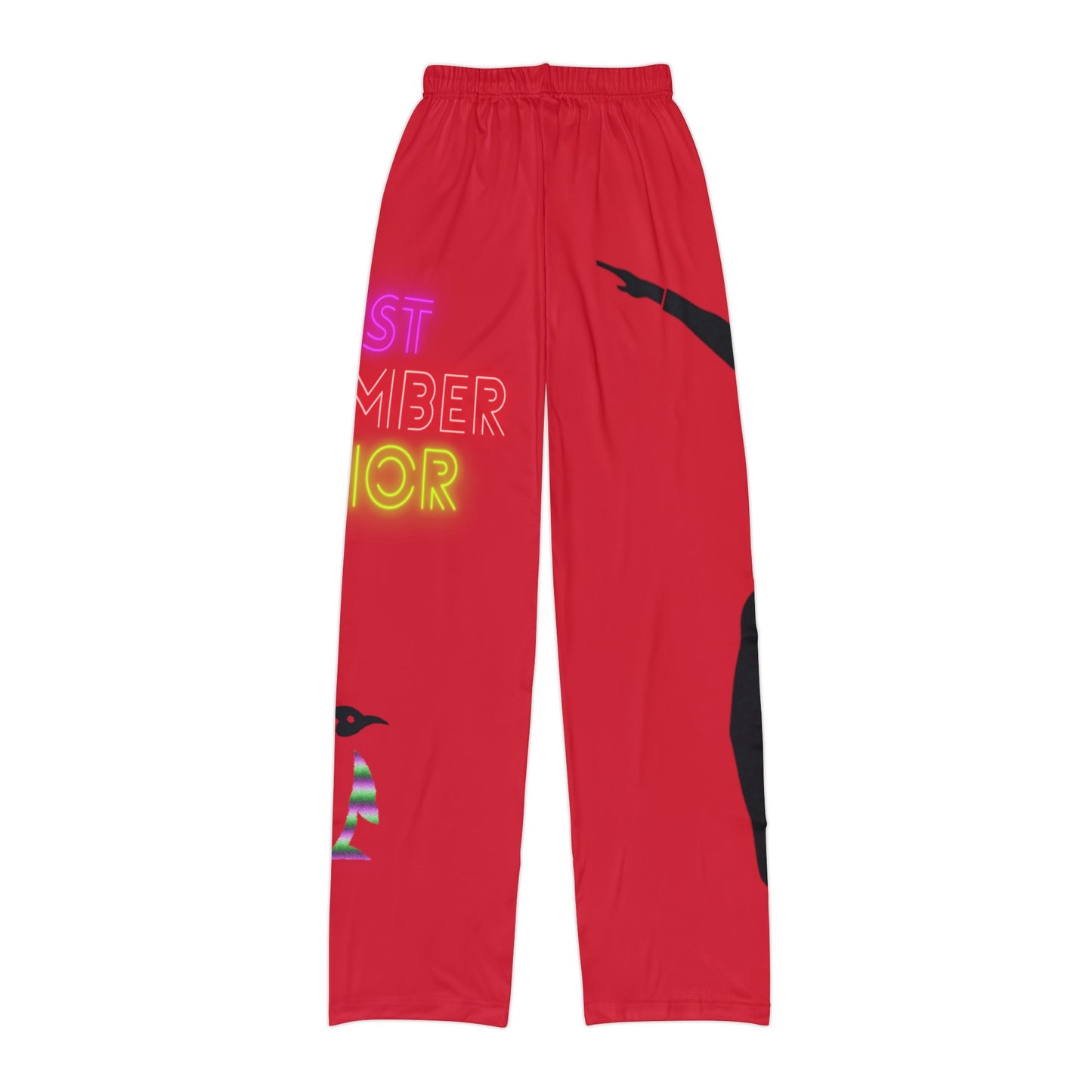 Kids Pajama Pants: Dance Dark Red