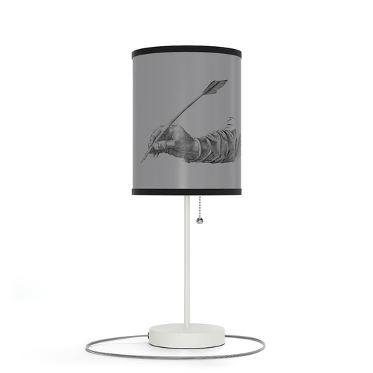 Lamp on a Stand, US|CA plug: Writing Grey