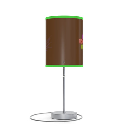 Lamp on a Stand, US|CA plug: Volleyball Brown 