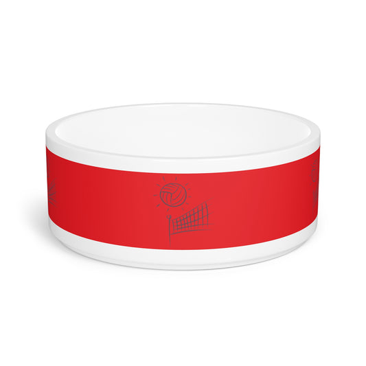Pet Bowl: Volleyball Red