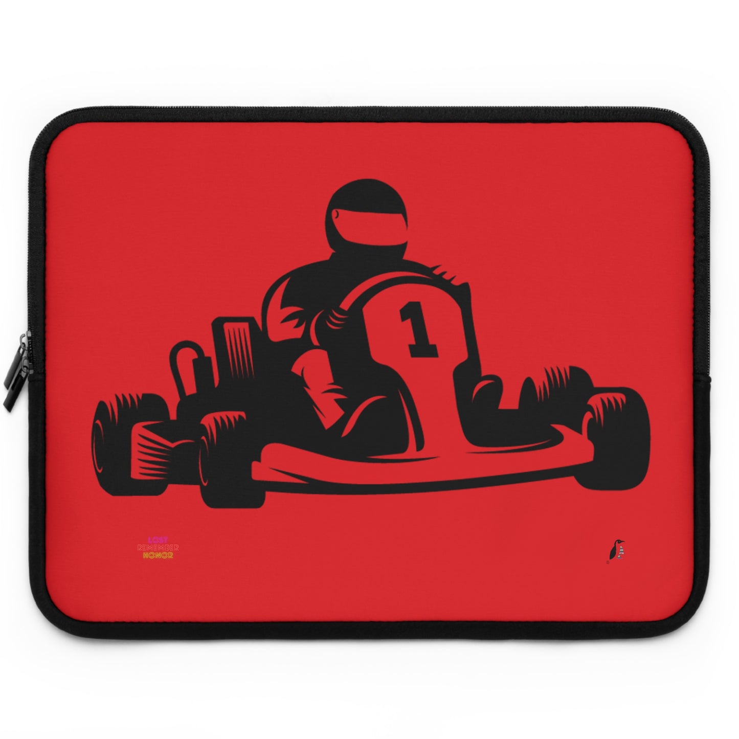 Laptop Sleeve: Racing Red