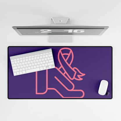 Desk Mats: Fight Cancer Purple