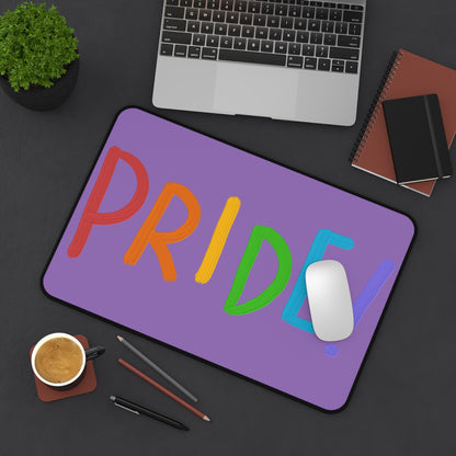 Desk Mat: LGBTQ Pride Lite Purple