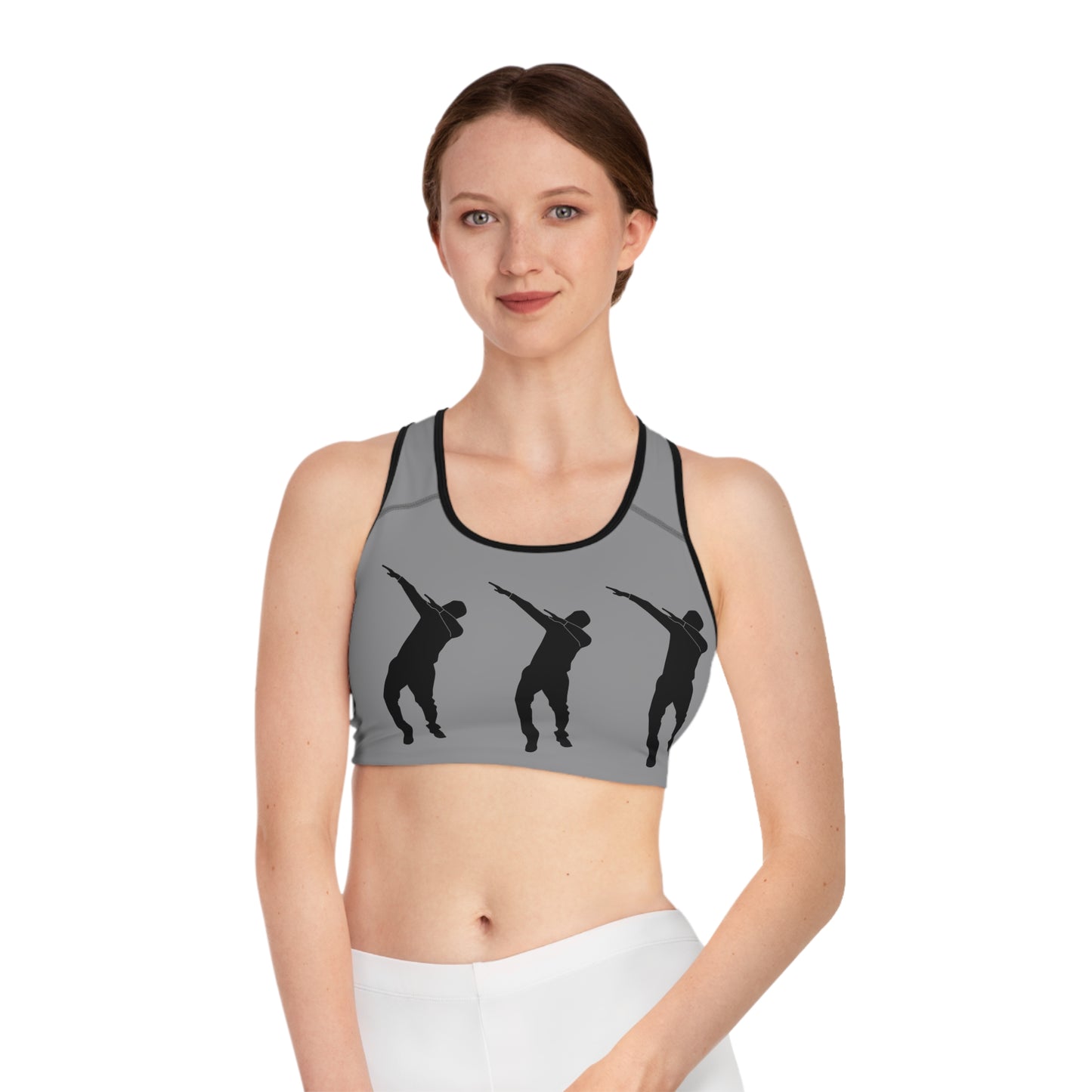 Sports Bra: Dance Grey