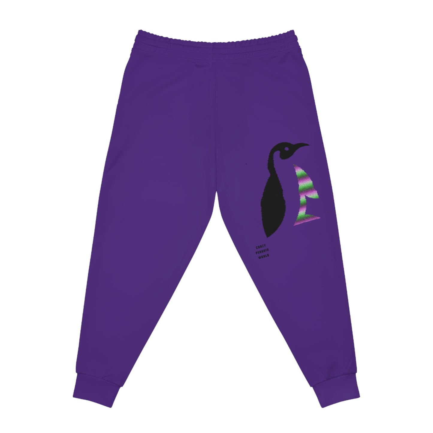 Athletic Joggers: Lost Remember Honor Purple