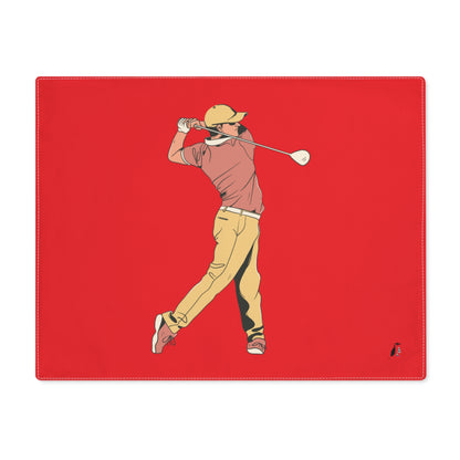 Placemat, 1pc: Golf Red