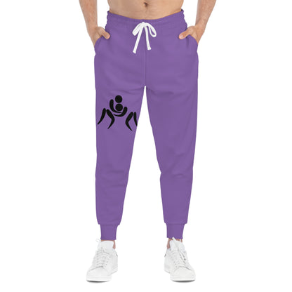 Athletic Joggers: Wrestling Lite Purple