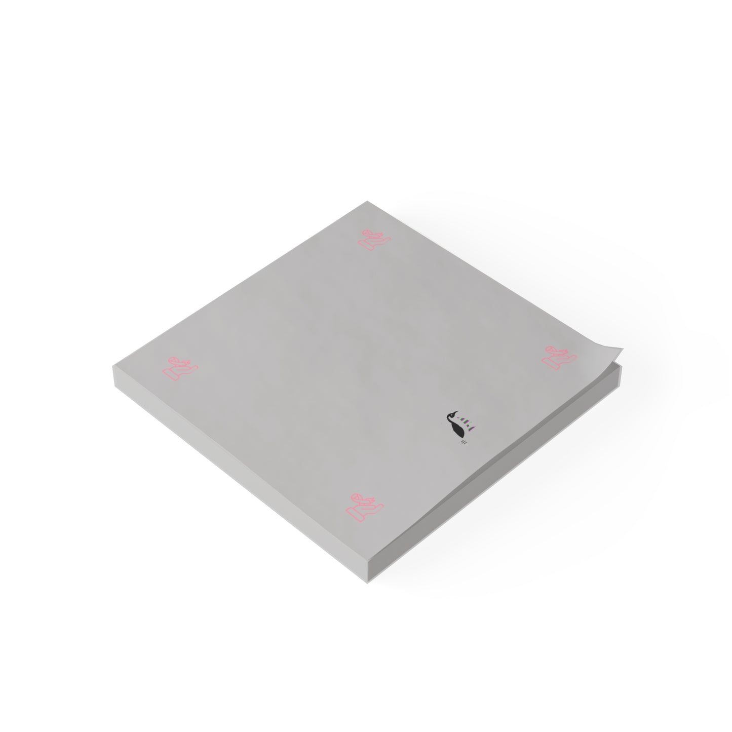 Post-it® Note Pads: Fight Cancer Lite Grey