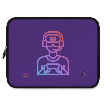 Laptop Sleeve: Gaming Purple