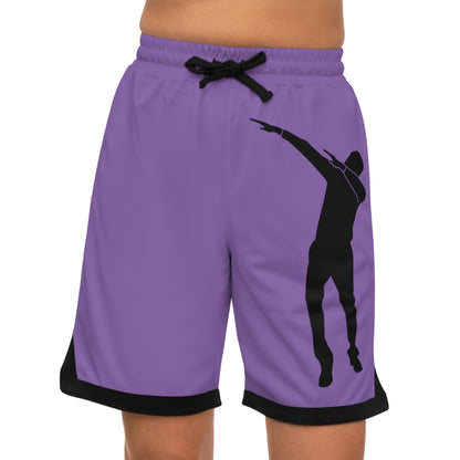 Basketball Rib Shorts: Dance Lite Purple