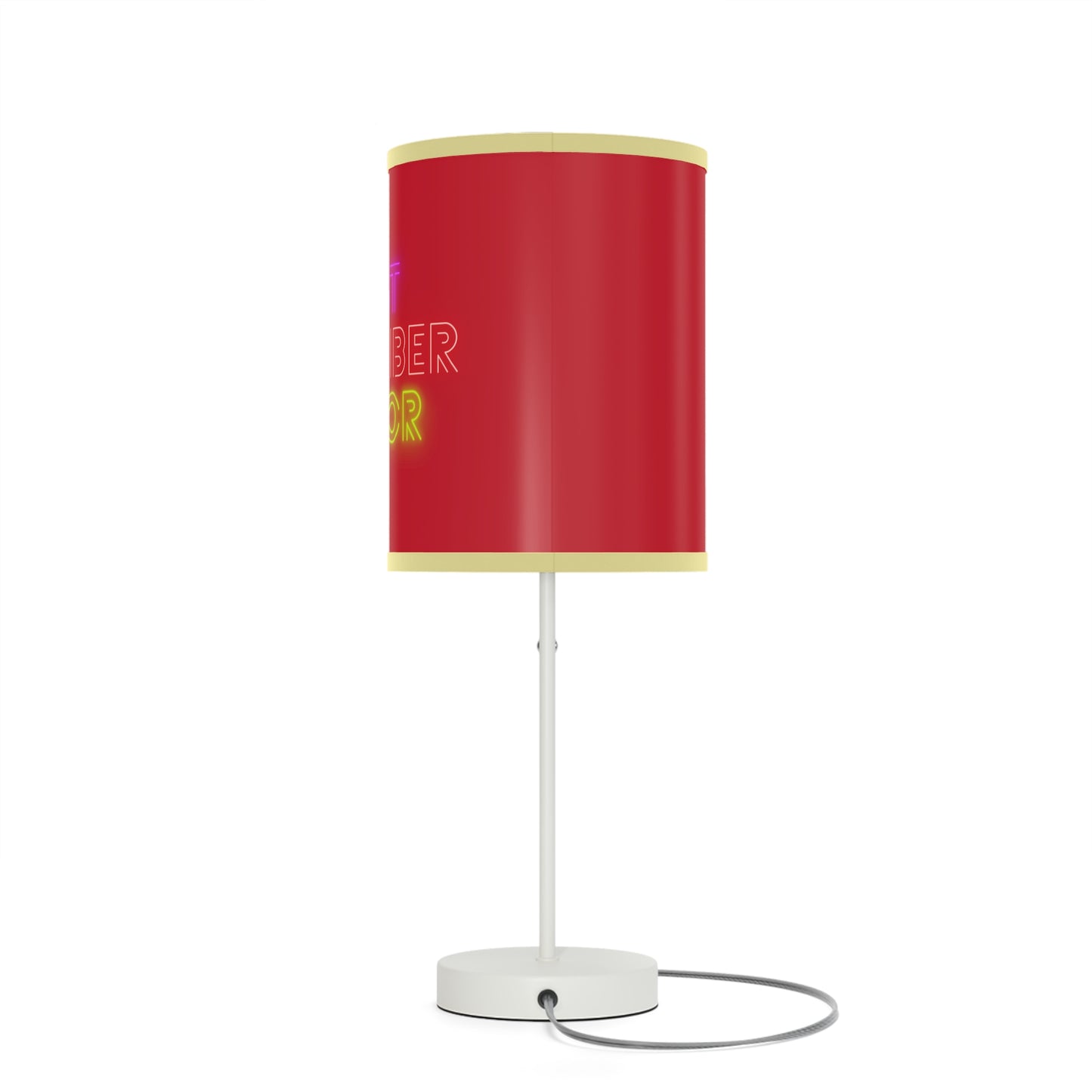 Lamp on a Stand, US|CA plug: Golf Dark Red