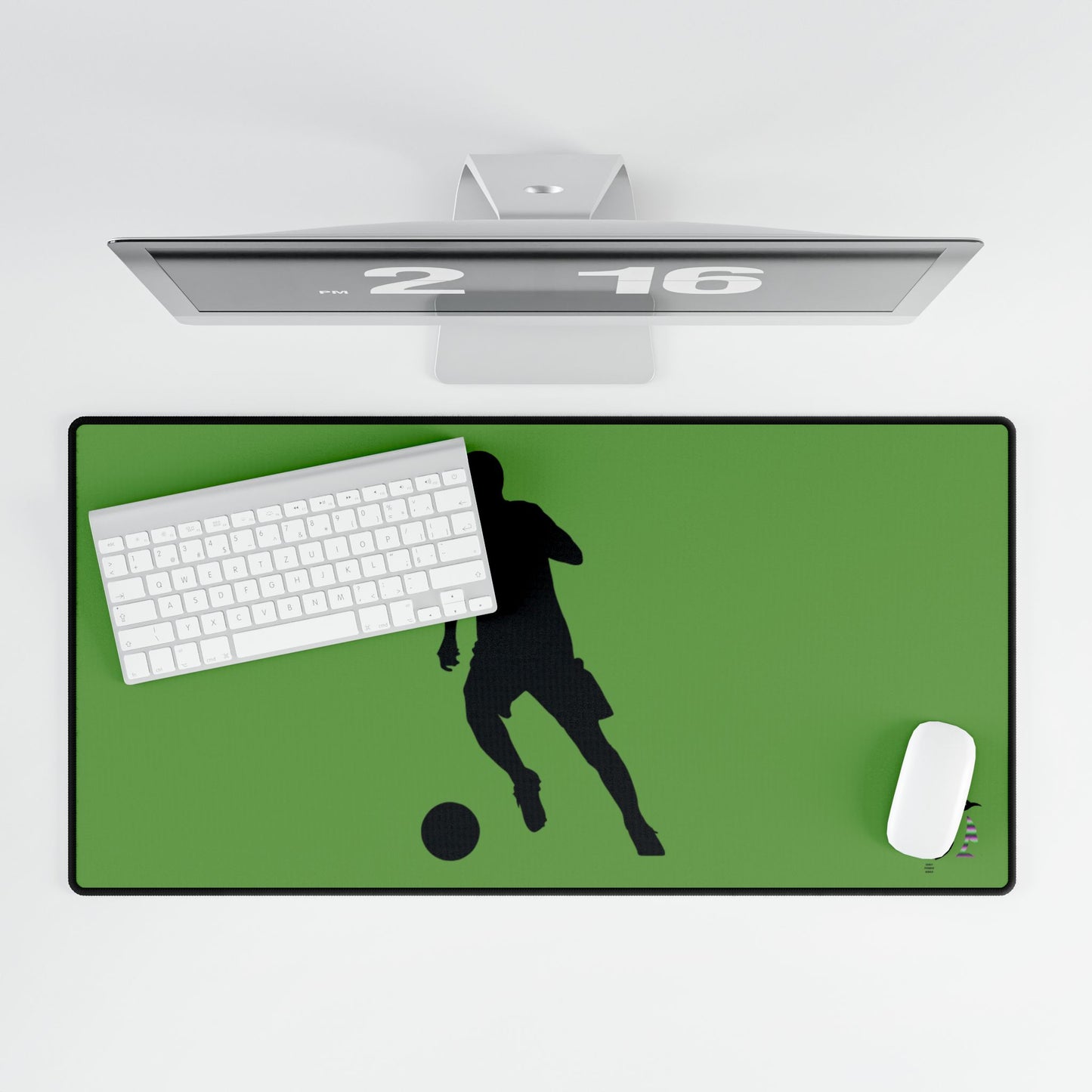 Desk Mats: Soccer Green