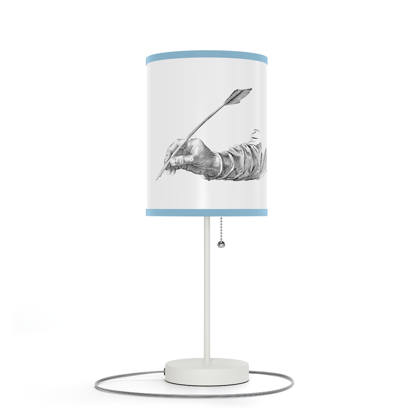 Lamp sa isang Stand, US|CA plug: Writing White 