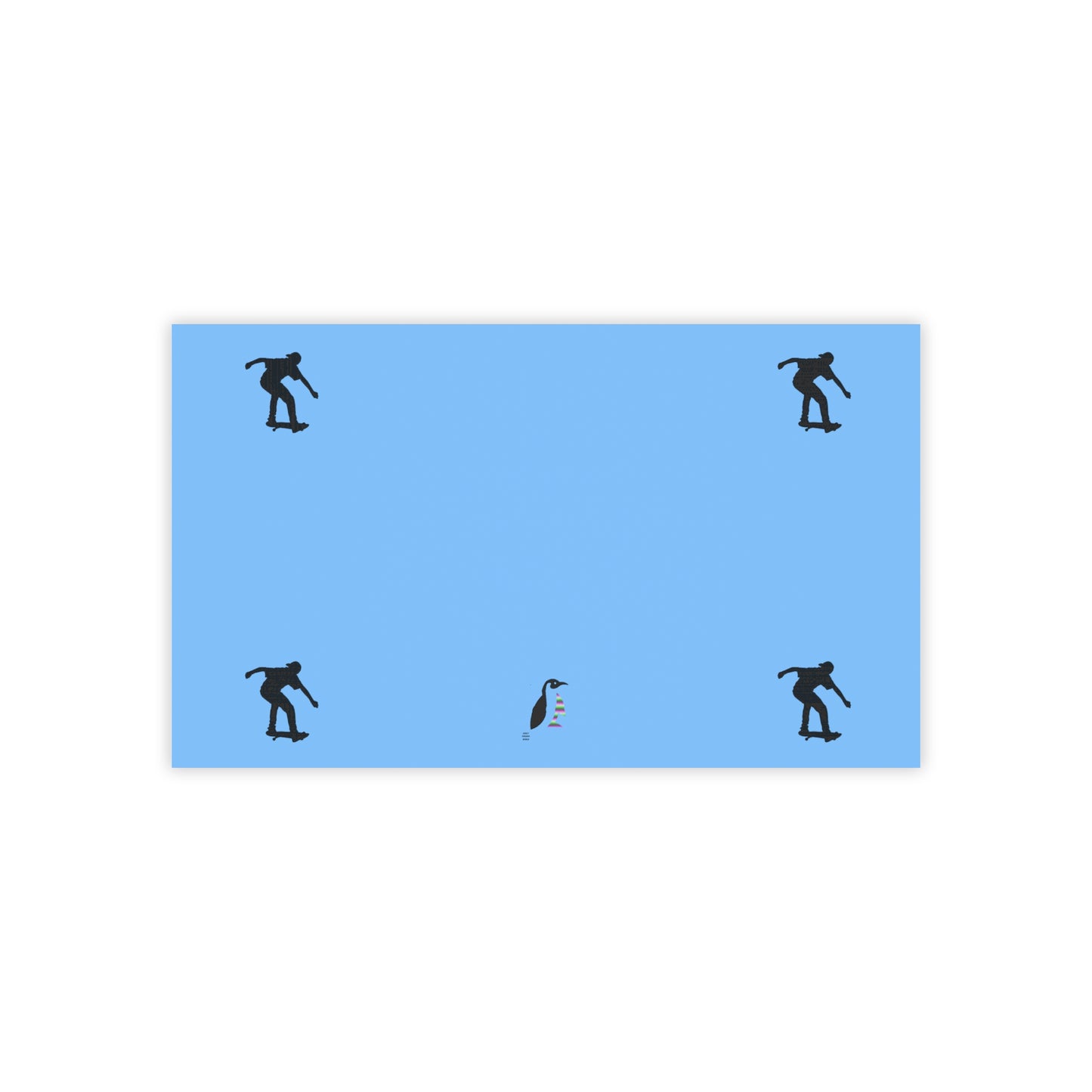 Post-it® Note Pads: Skateboarding Lite Blue