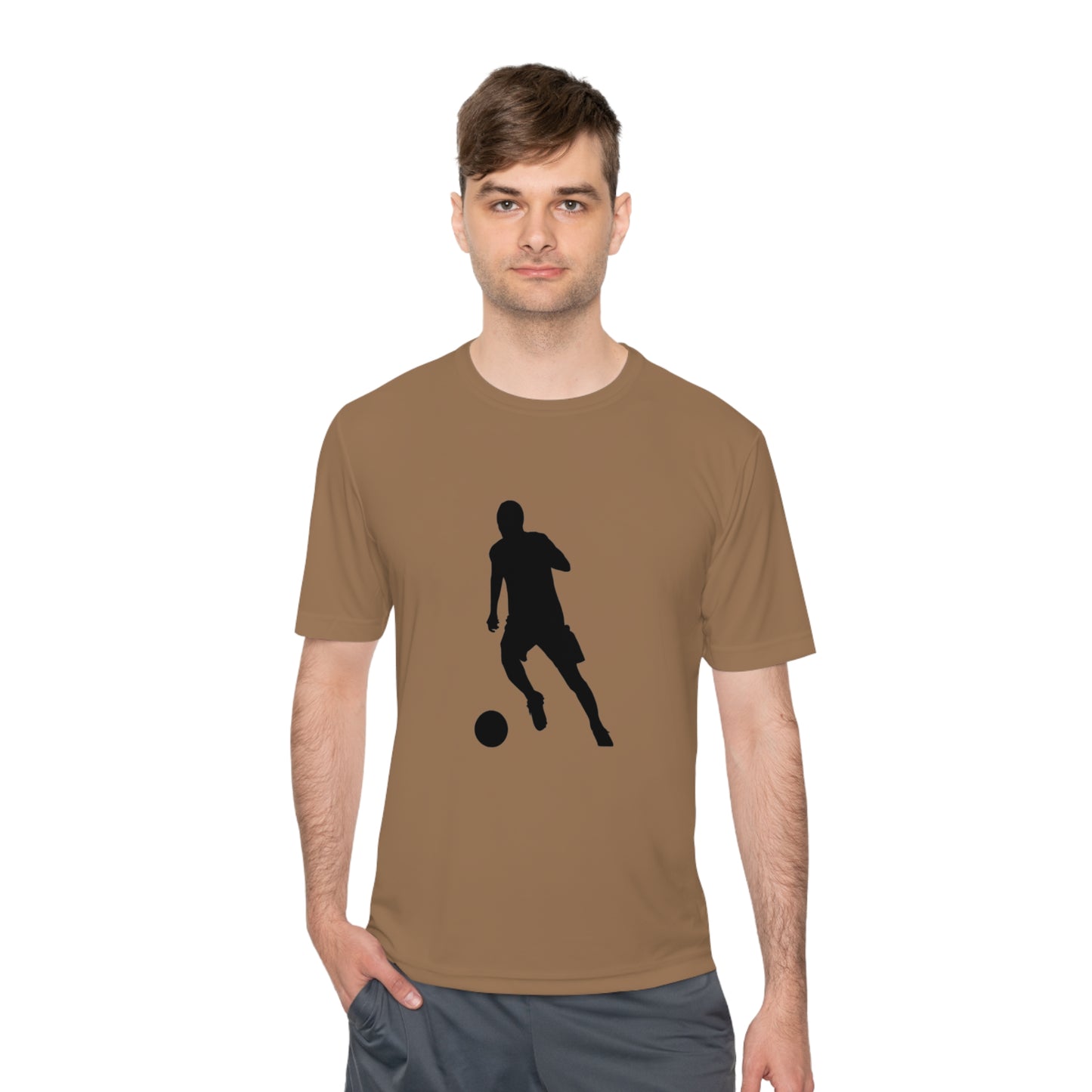 Moisture Wicking Tee: Soccer #1