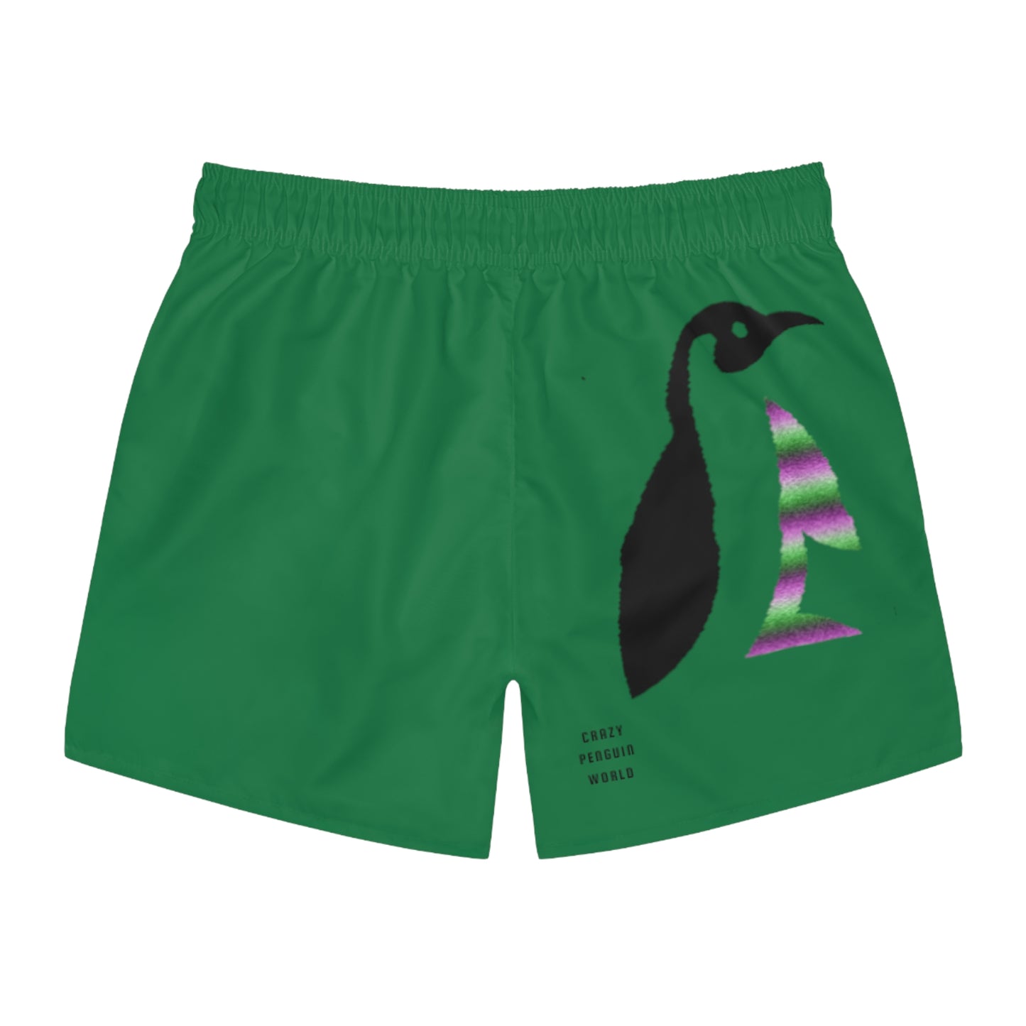 Swim Trunks: Lost Remember Honor Dark Green