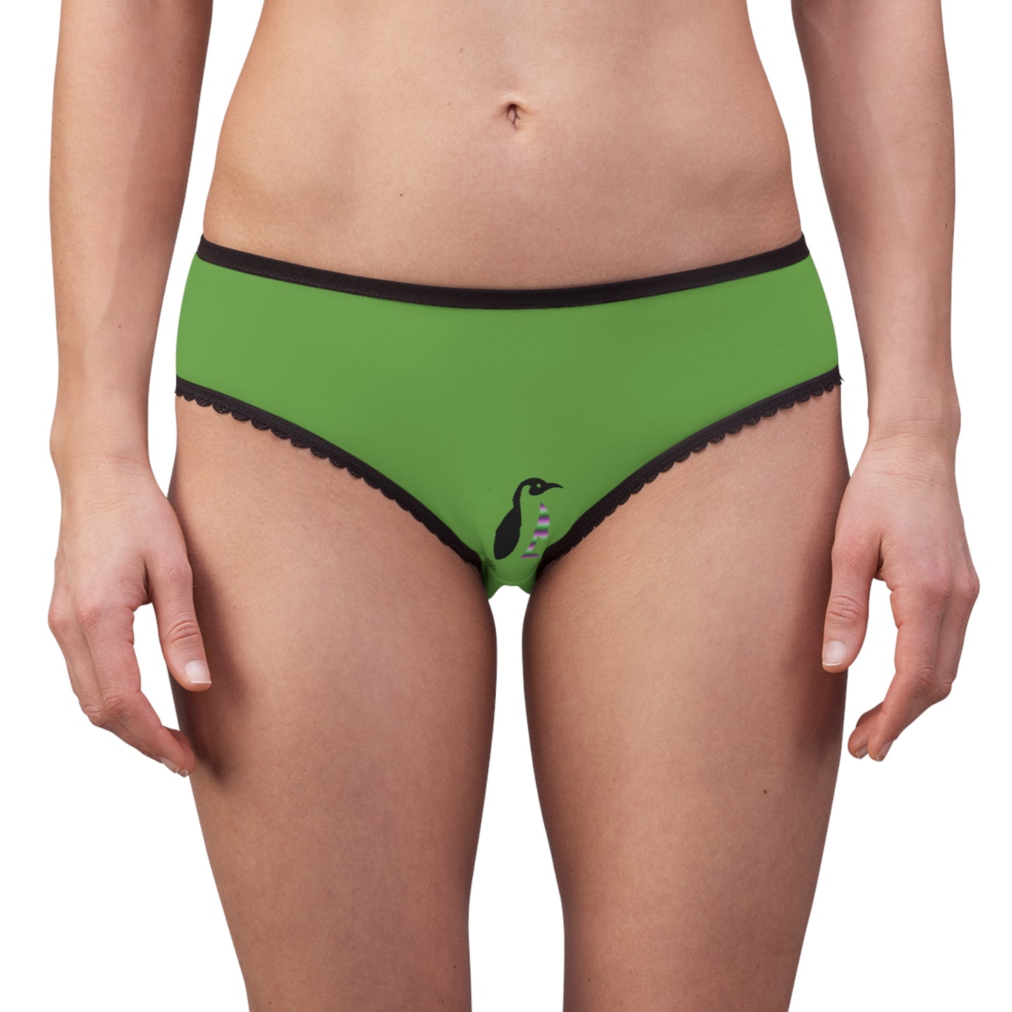 Women's Briefs: Football Green