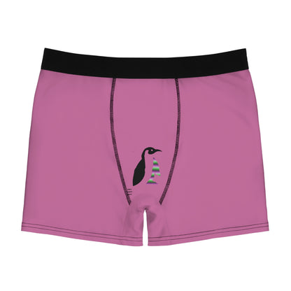 Men's Boxer Briefs: Wrestling Lite Pink