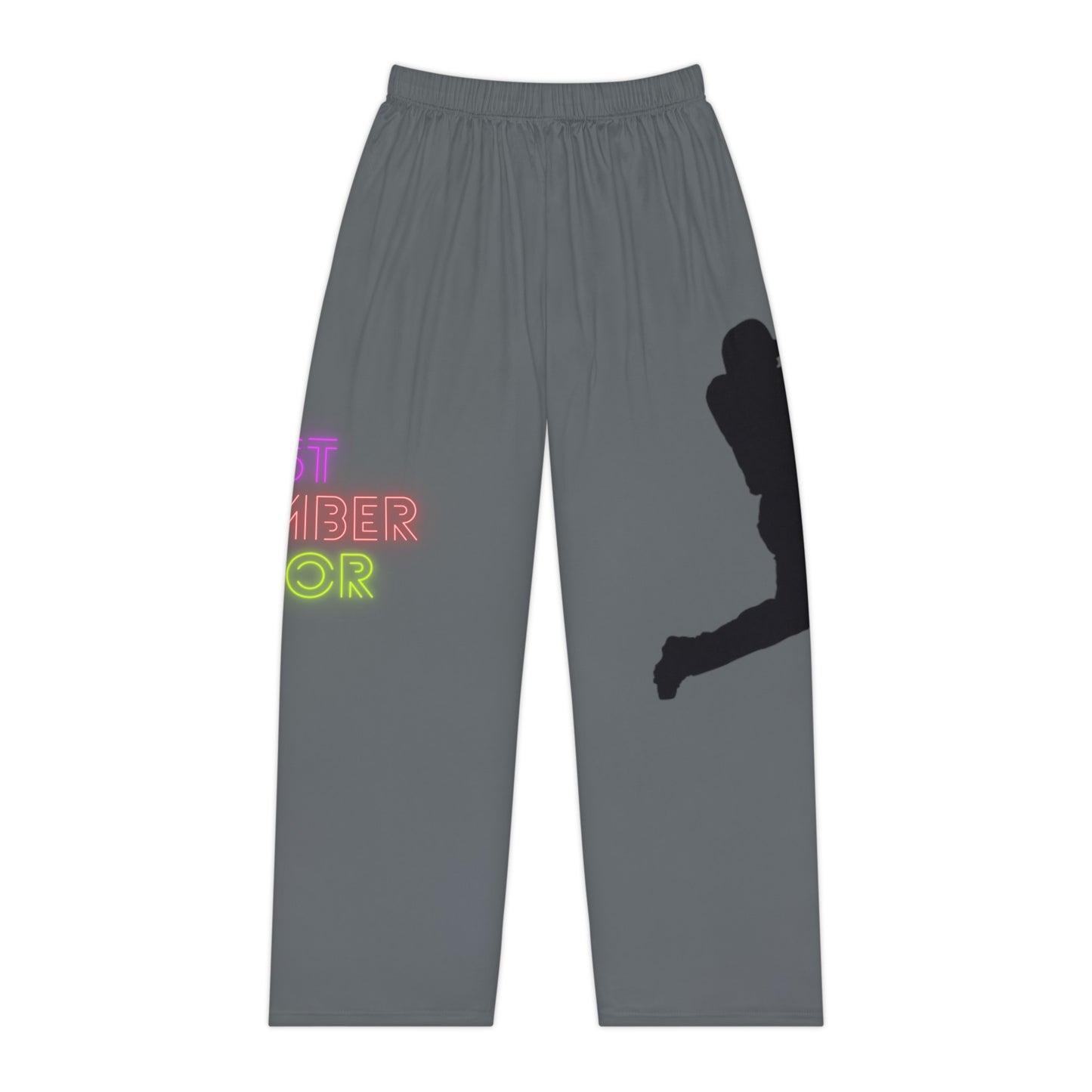 Women's Pajama Pants: Baseball Dark Grey