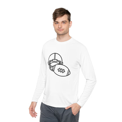 Lightweight Long Sleeve Tee: Football #1