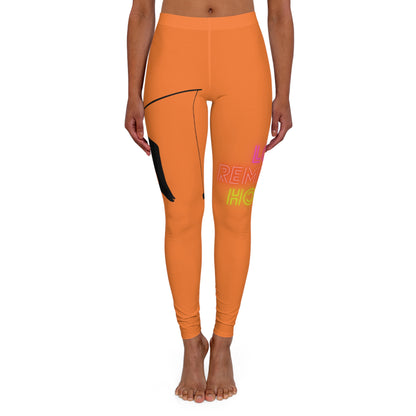 Women's Spandex Leggings: Fishing Crusta