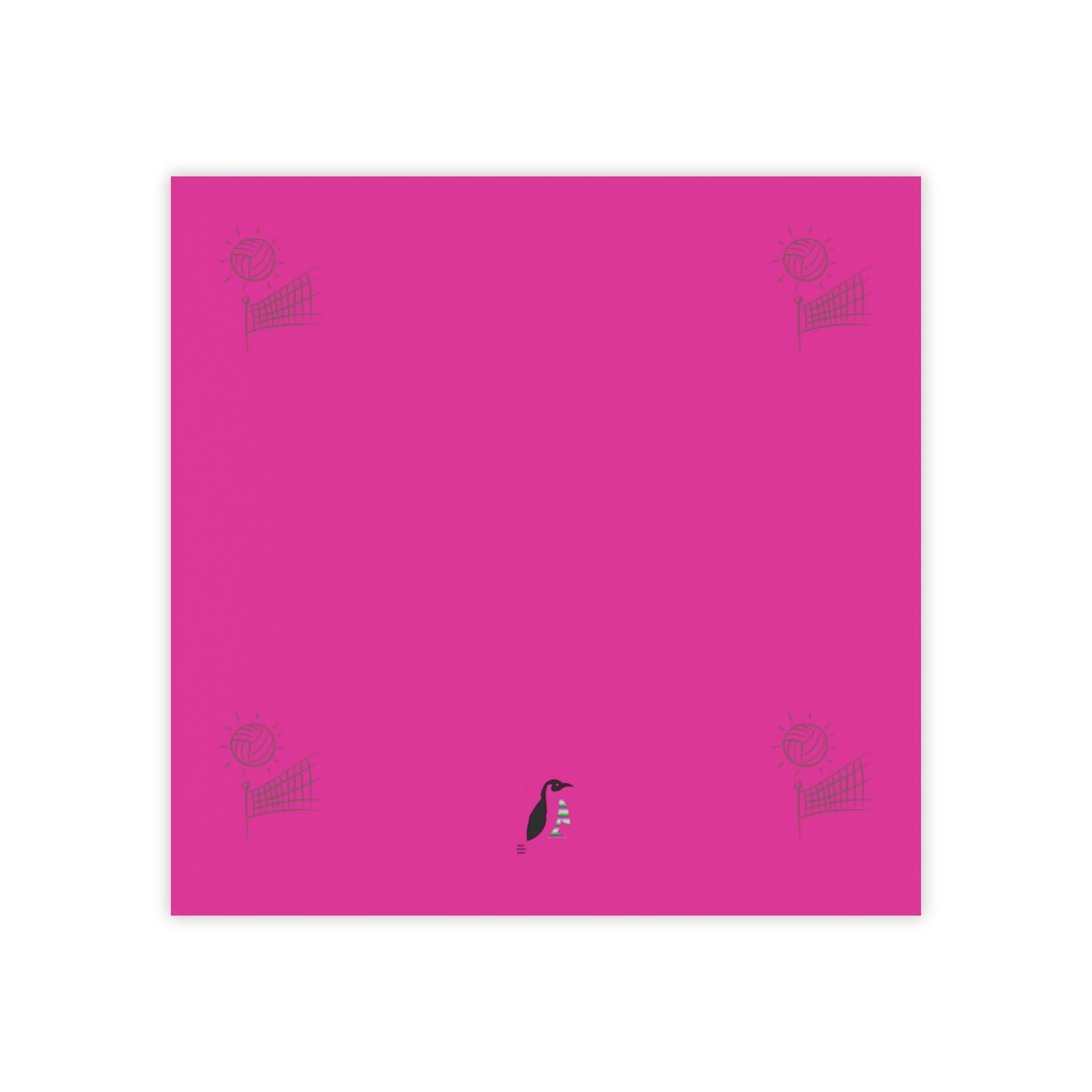 Post-it® Note Pads: Volleyball Pink