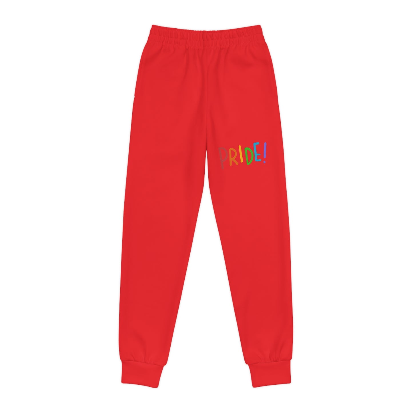 Youth Joggers: LGBTQ Pride Red