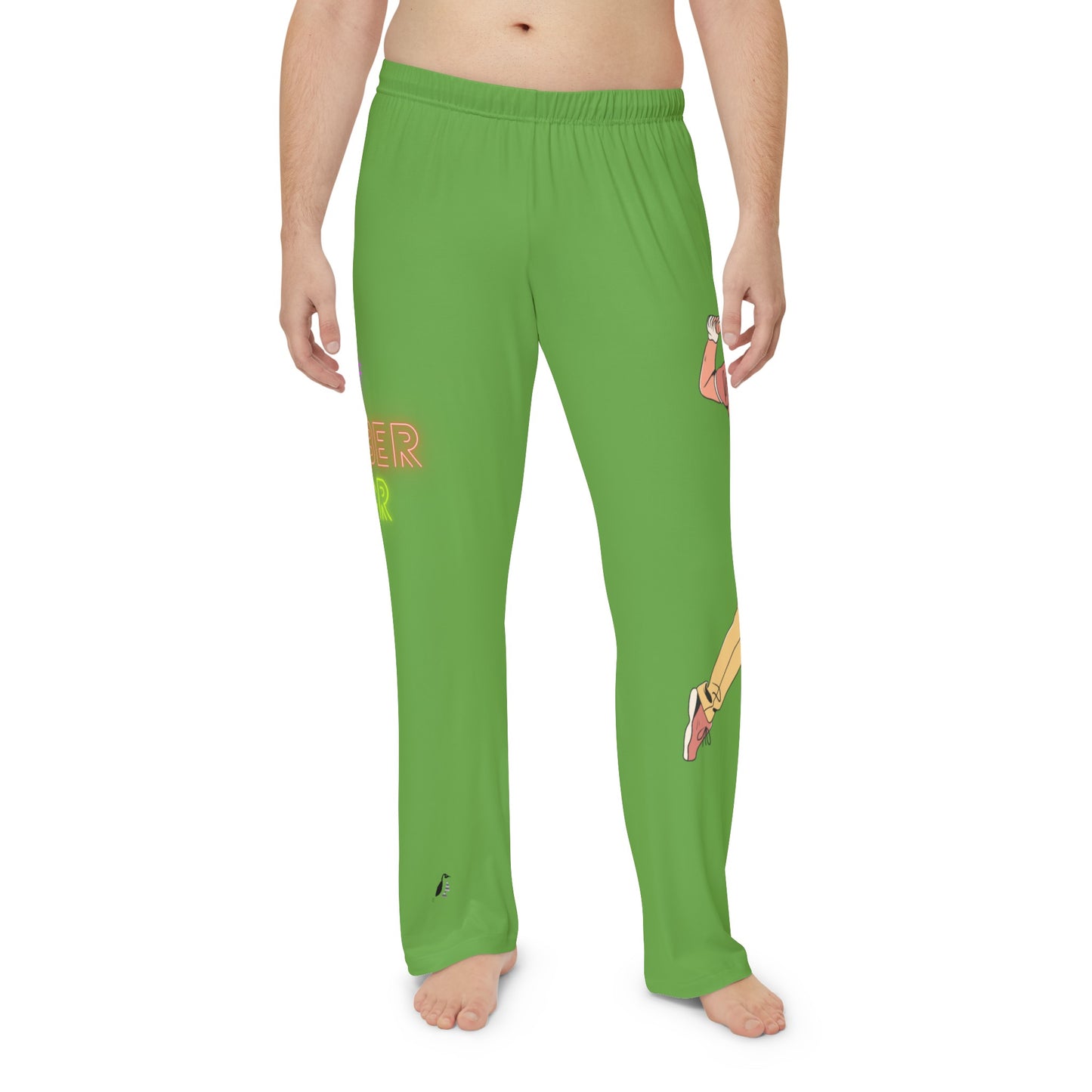 Men's Pajama Pants: Golf Green