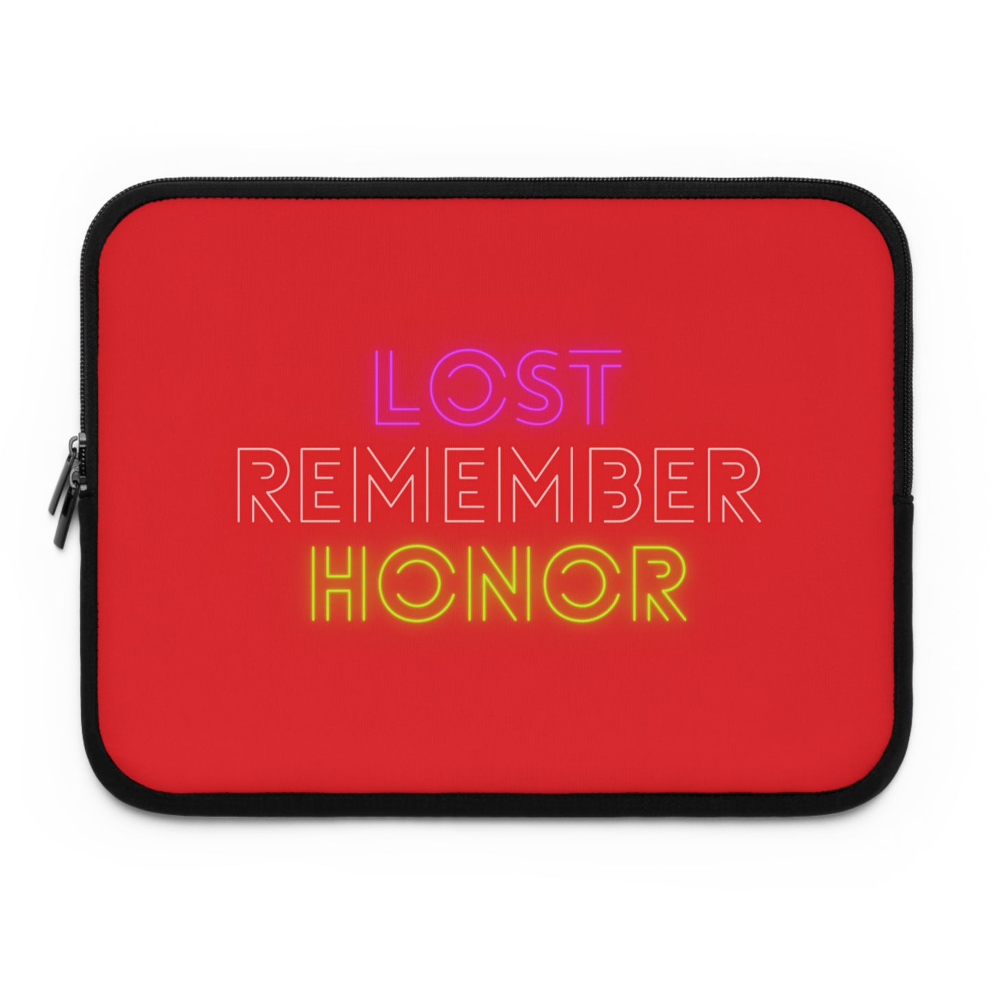 Laptop Sleeve: Lost Remember Honor Red