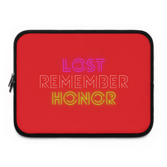 Laptop Sleeve: Lost Remember Honor Red