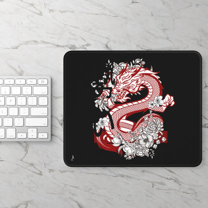 Gaming Mouse Pad: Dragons Black