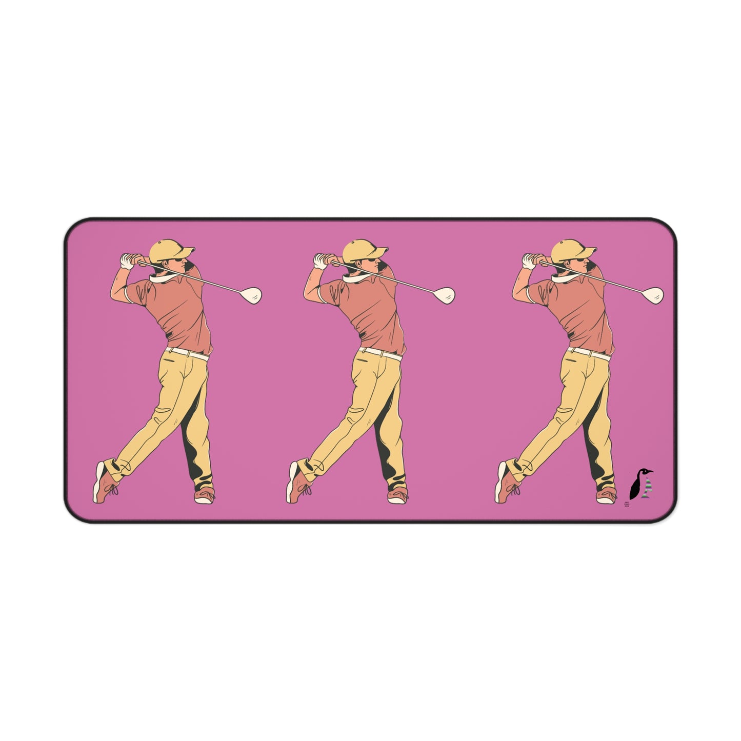 Desk Mat: Golf Lite Pink