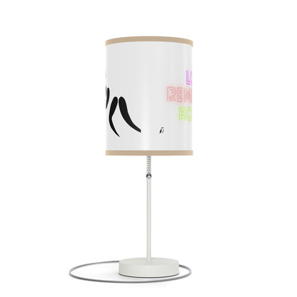 Lamp on a Stand, US|CA plug: Wrestling White