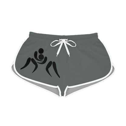 Women's Relaxed Shorts: Wrestling Dark Grey