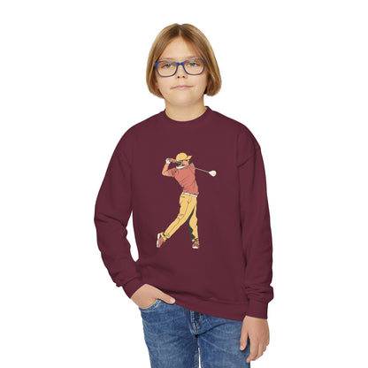 Youth Crewneck Sweatshirt: Golf