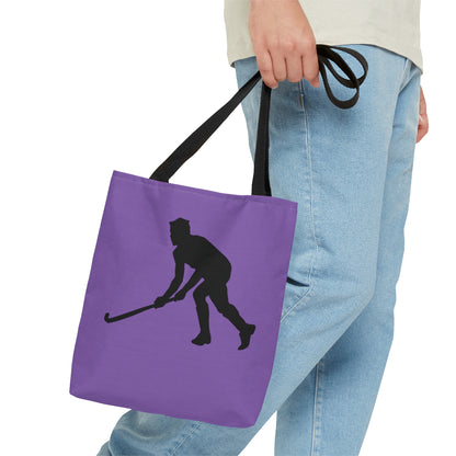 Tote Bag: Hockey Lite Purple