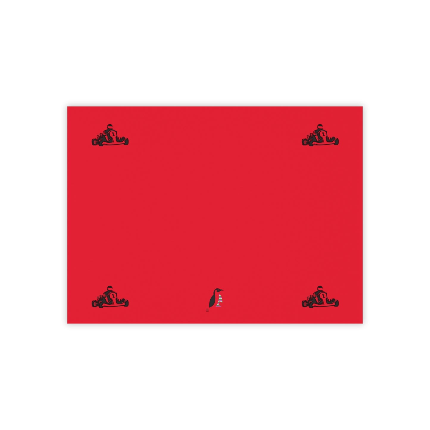 Post-it® Note Pads: Racing Dark Red