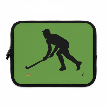 Laptop Sleeve: Hockey Green