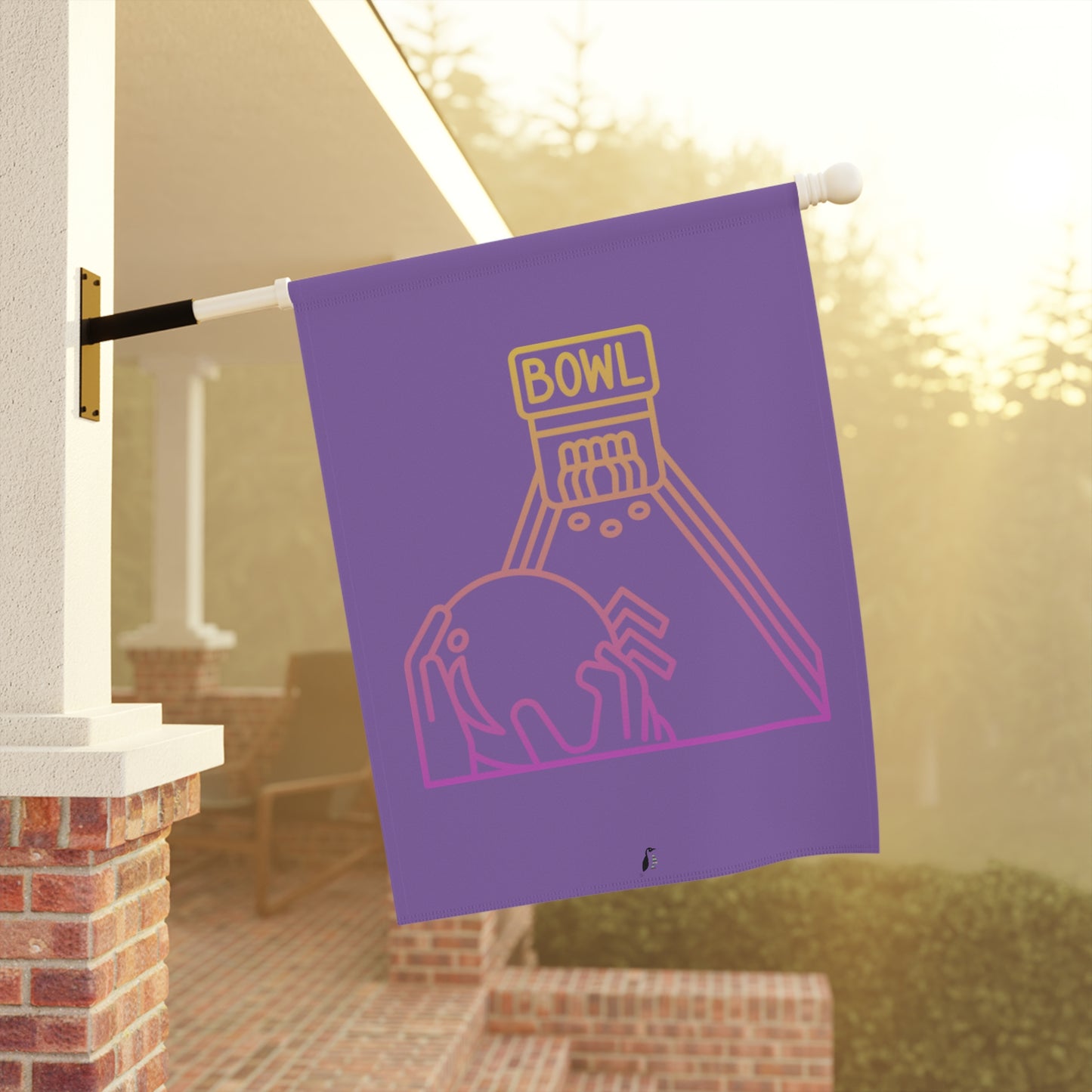 Garden & House Banner: Bowling Lite Purple