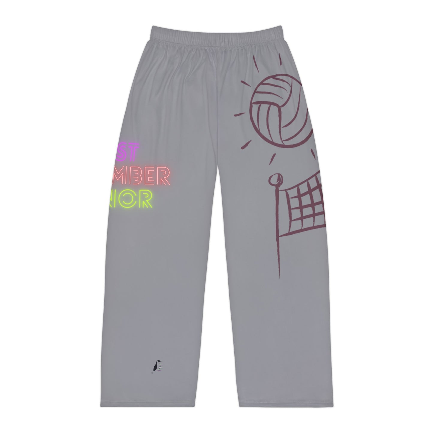 Men's Pajama Pants: Volleyball Grey