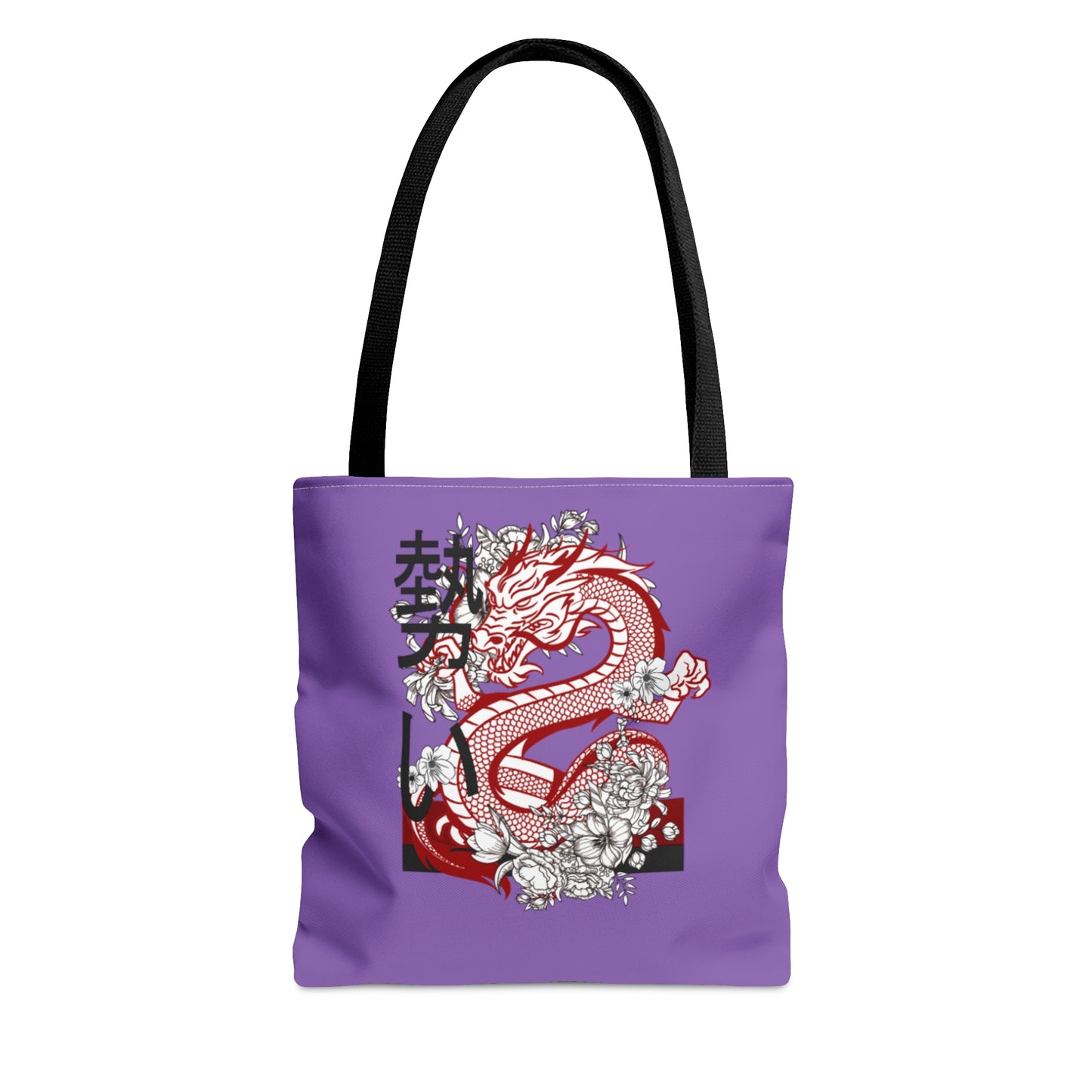 Tote Bag: Dragons Lite Purple