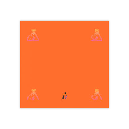 Post-it® Note Pads: Bowling Orange