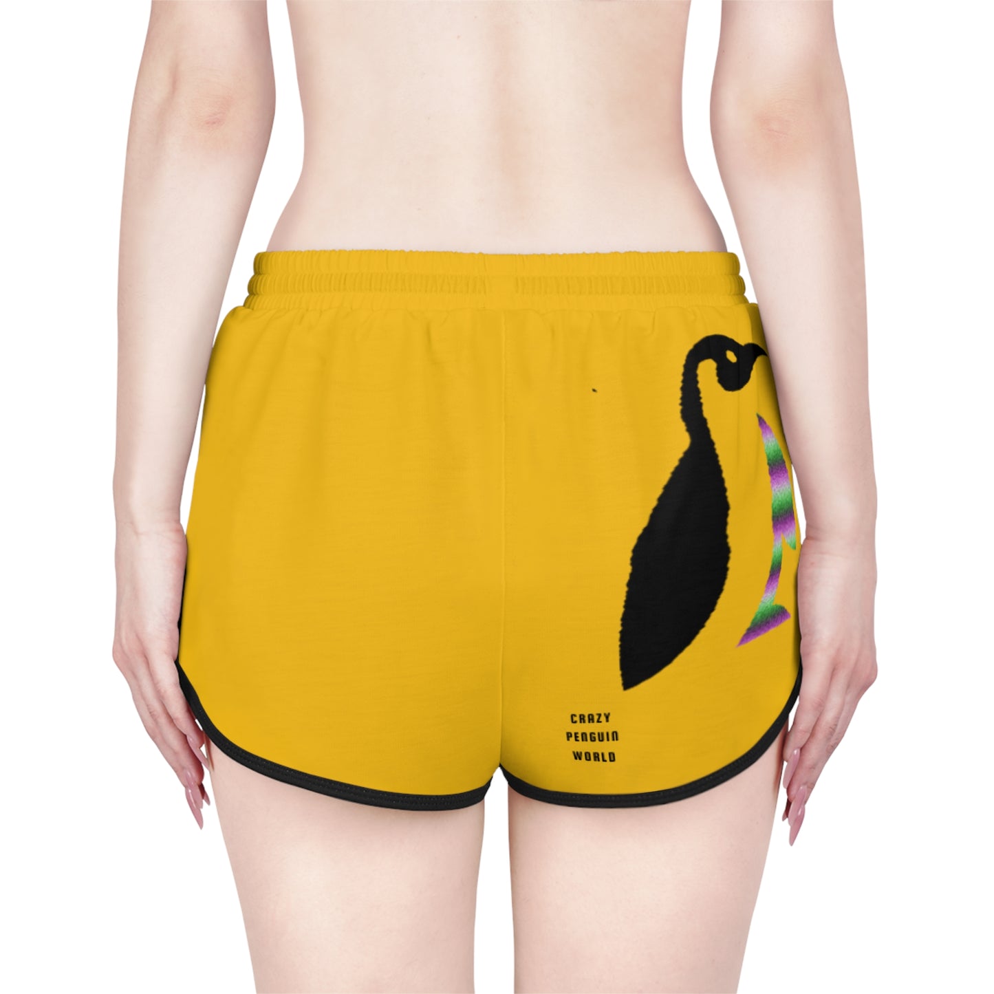 Women's Relaxed Shorts: Lost Remember Honor Yellow