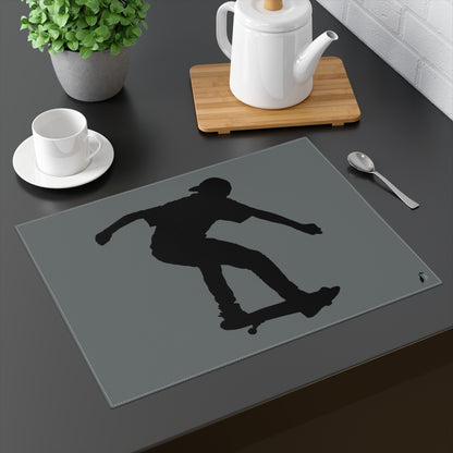 Placemat, 1pc: Skateboarding Dark Grey